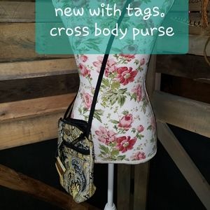 Cross body purse.